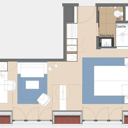 Hafenhotel Meereszeiten Szálloda